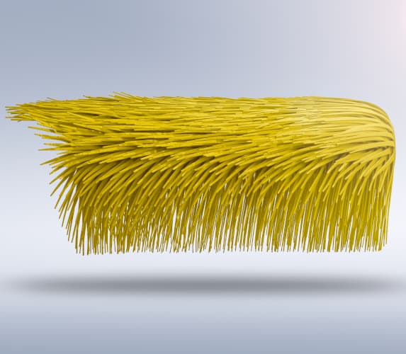 MCWW 80" Top brush - Gallop Brush