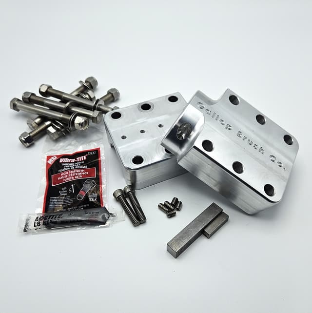 1-1/4 To 2 Hodge Two Piece Coupler W-Hardware - Gallop Brush