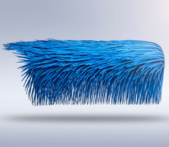 Sonny's 74" x 54" Top Brush - Gallop Brush